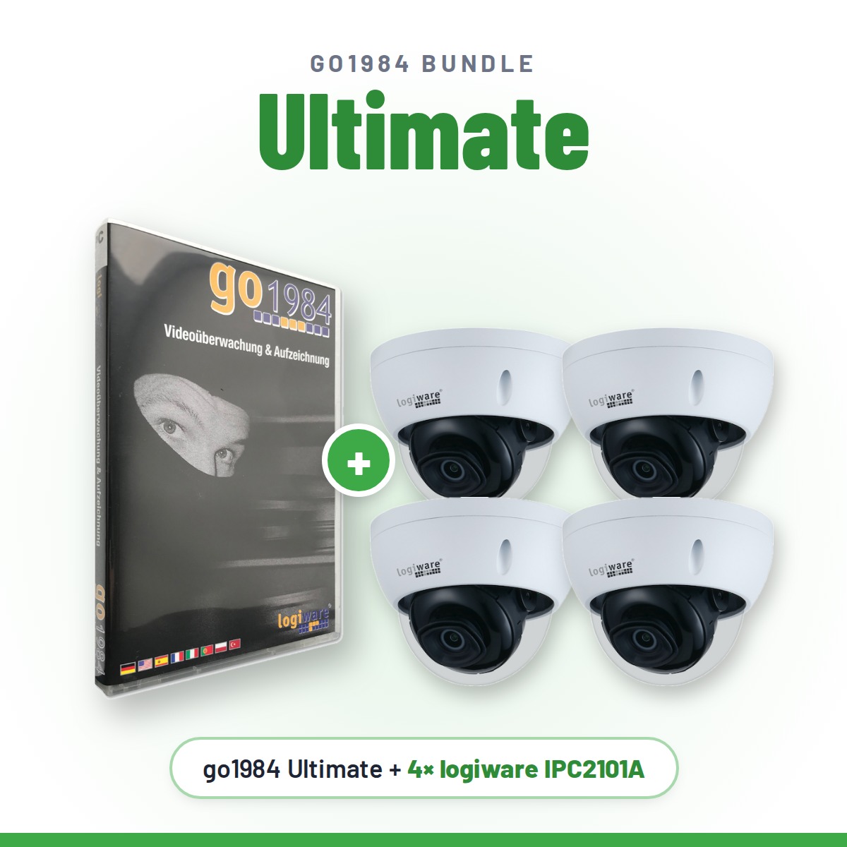 go1984 Bundle Ultimate mit 4 logiware IPC2101A